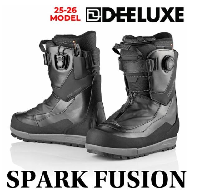 新品未使用 25-26 DEELUXE BOOTS SPARK FUSION BLACK 26.5 ディーラックス 即日発送 土日祝発送OK