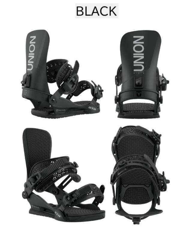 新品未使用 25-26 Union BINDING STR BLACK M ユニオン 即日発送 土日祝発送OK