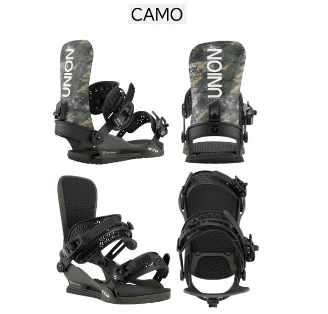 新品未使用 25-26 Union BINDING STR CAMO L ユニオン 即日発送 土日祝発送OK