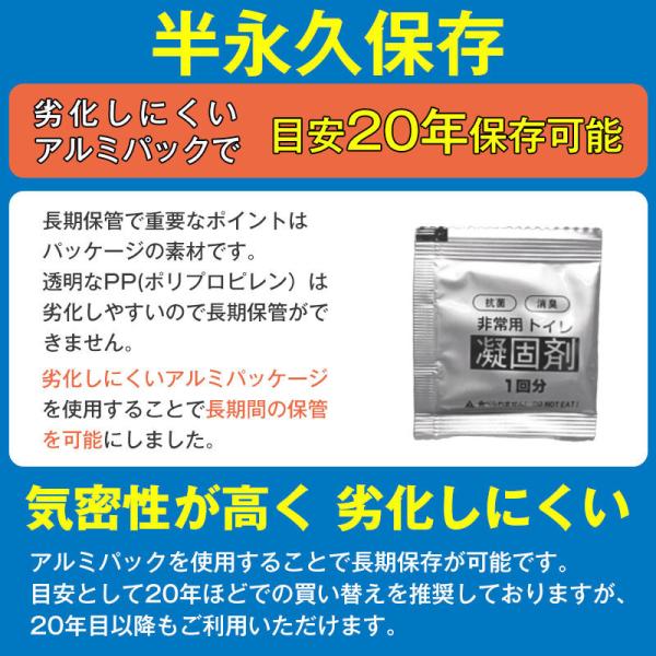 簡易トイレ 非常用トイレ テント 簡易トイレセット ポータブルトイレ プライバシーテント 折りたたみ 簡易 凝固剤 60回分 災害用トイレ 防災 非常用 キャンプ_8