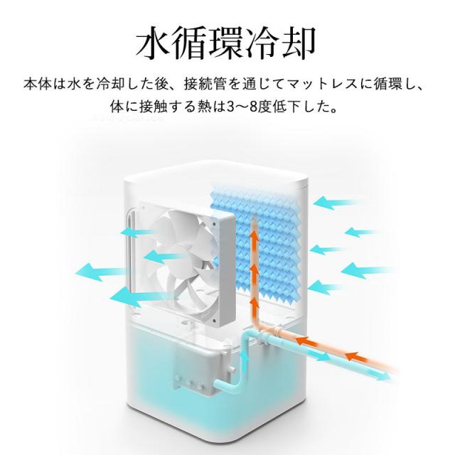 水冷マット ペット用 ペットベッド 冷却パッド 敷きパッド 冷水循環パッド 折りたたみ式 犬猫用 Type-C充電 3段階調整 室_9