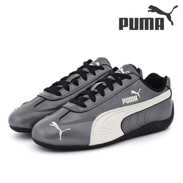 プーマ PUMA メンズ レディース スニーカー スピードキャット メタリック 403689 ローカット シンプル ローテクスニーカー ROSE ロゼ ユニセックス 韓国 Y2K Y3K グランジ シンプル シルバー_5