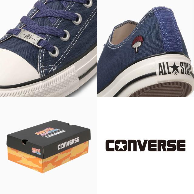 コンバース CONVERSE レディース メンズ スニーカー オールスター OX ナルト疾風伝 ナルト シップウデン ローカット うずまきナルト うちはサスケ 春野サクラ はたけカカシ コラボスニーカー ジャンプ アニメコラボ ユニセックス NARUTO_13
