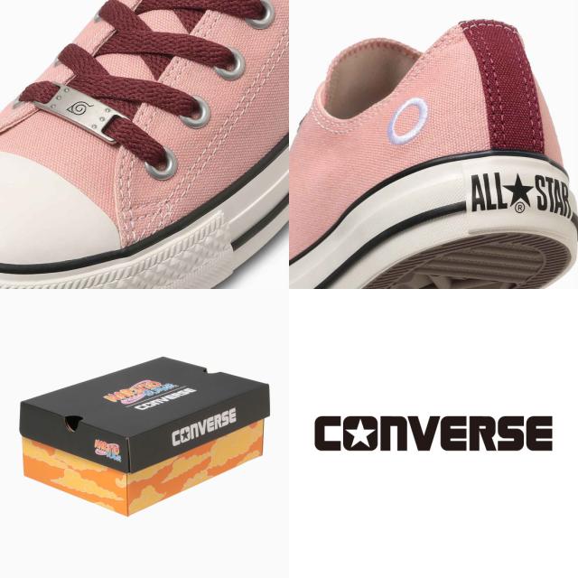 コンバース CONVERSE レディース メンズ スニーカー オールスター OX ナルト疾風伝 ナルト シップウデン ローカット うずまきナルト うちはサスケ 春野サクラ はたけカカシ コラボスニーカー ジャンプ アニメコラボ ユニセックス NARUTO_15