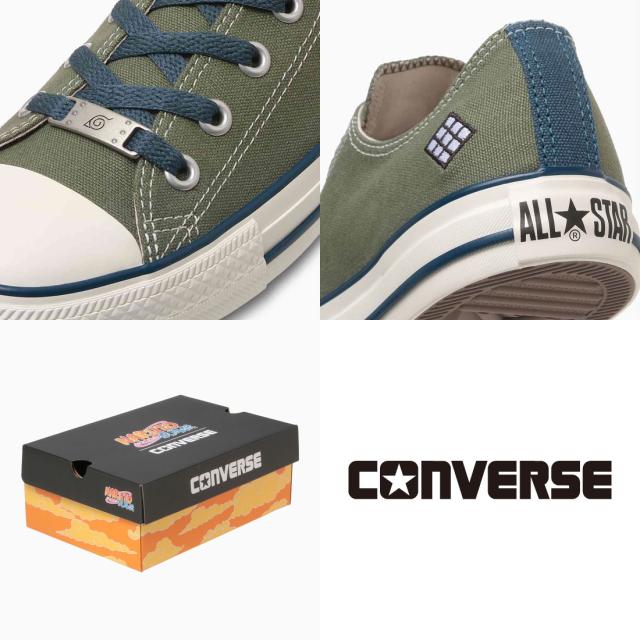コンバース CONVERSE レディース メンズ スニーカー オールスター OX ナルト疾風伝 ナルト シップウデン ローカット うずまきナルト うちはサスケ 春野サクラ はたけカカシ コラボスニーカー ジャンプ アニメコラボ ユニセックス NARUTO_17