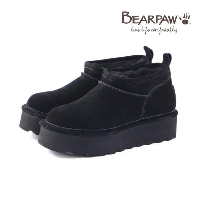 ベアパウ Bearpaw レディース ブーツ レトロ スーパー ショーティー Retro Super Shorty 3051W ムートンブーツ ショートブーツ 厚底 厚底ブーツ 暖かい 撥水 軽い 軽量 正規品_3