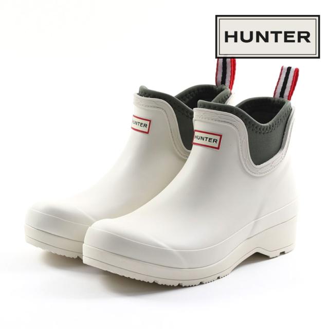 ハンター HUNTER レディース レインブーツ プレイ ネオプレン チェルシー ブーツ 防水 長靴 雨靴 レインシューズ 防滑 ショートブーツ_5