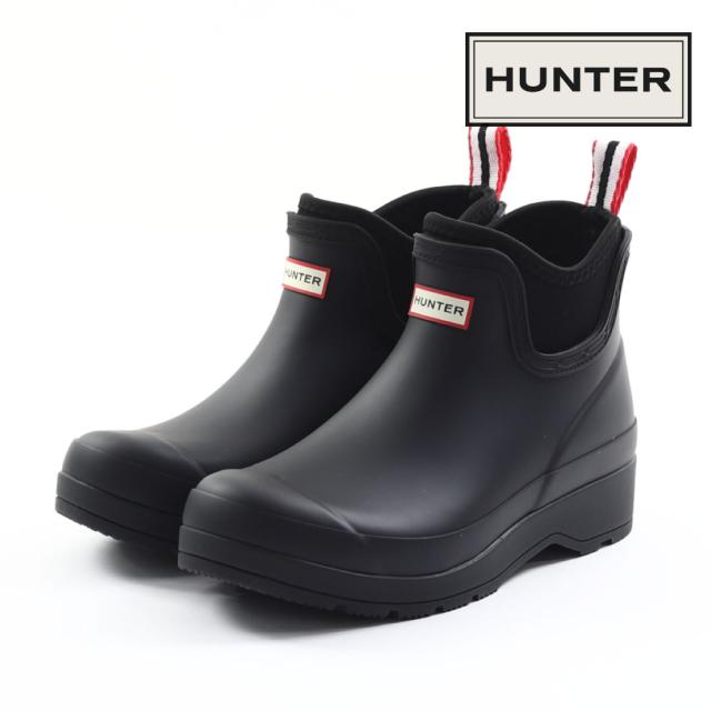ハンター HUNTER レディース レインブーツ プレイ ネオプレン チェルシー ブーツ 防水 長靴 雨靴 レインシューズ 防滑 ショートブーツ_6