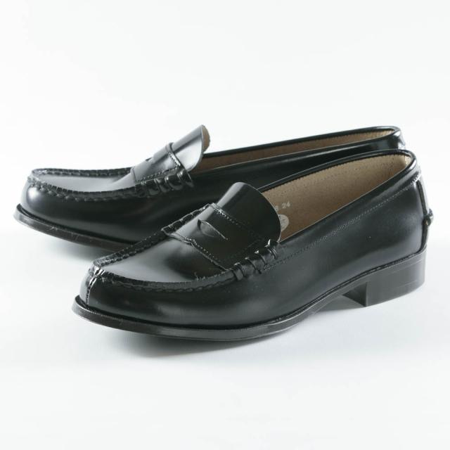 ハルタ レディース ローファー 3048 学生 通学 3E 幅広 天然皮革 本革 日本製 HARUTA 靴 22 22.5 23 23.5 24 24.5 ハルタ レディース ローファー 3048 学生 通学 3E 幅広 天然皮革 本革