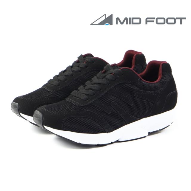 ミッドフット MIDFOOT レディース スニーカー ライトベーシックウォーク MF-81NL ウォーキング 歩く力 ダイエット 外反母趾 4E 幅広 甲高 ワイド 制菌 消臭 通気性 軽量 足底腱膜炎 婦人 靴 シューセラー 長距離 骨挫傷 踵 関西大学_7
