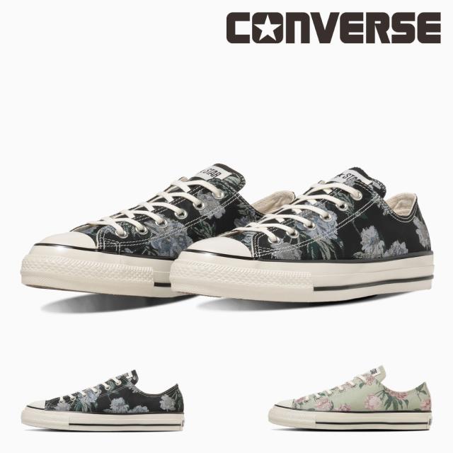 コンバース CONVERSE レディース スニーカー オールスター エイジド FJ OX ローカット レトロ 花柄 ビンテージ風 ヴィンテージ風