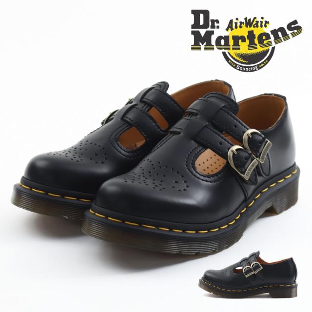 ドクターマーチン Dr.Martens レディース シューズ 8065 メリージェーンシューズ 12916001 レザー ストラップシューズ 定番