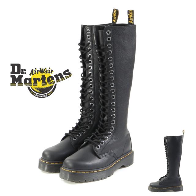 ドクターマーチン Dr.Martens レディース メンズ ブーツ 1B60 BEX 20ホール ブーツ 27016001 ロングブーツ ひざ下丈 サイドジップ 本革 レザー