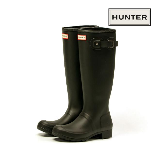 ハンター HUNTER レディース レインブーツ レディース オリジナルツアー ブーツ WFT2210RMA トールレインブーツ ロングブール 雨靴 長靴 防水 軽量 軽い 正規品