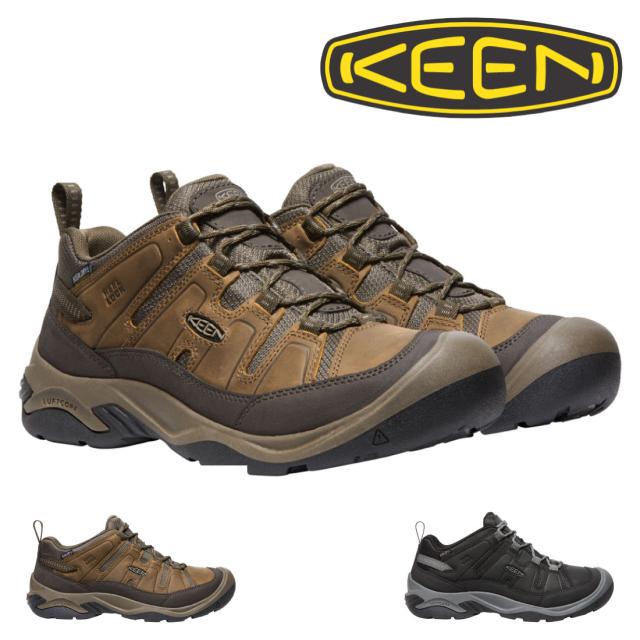 キーン KEEN メンズ スニーカー サーカディア ウォータープルーフ 防水ハイキングシューズ 1026773 1026775 登山靴 疲れにくい ハイキング ロングウォーク レインシューズ レインシューズの通販は