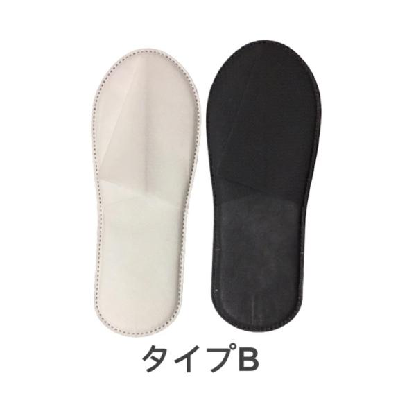 2000足セット 不織布 個包装 使い捨てスリッパ ホテル アメニティ業務用 前開きタイプ 送料無料【沖縄・離島は別途送料】_6