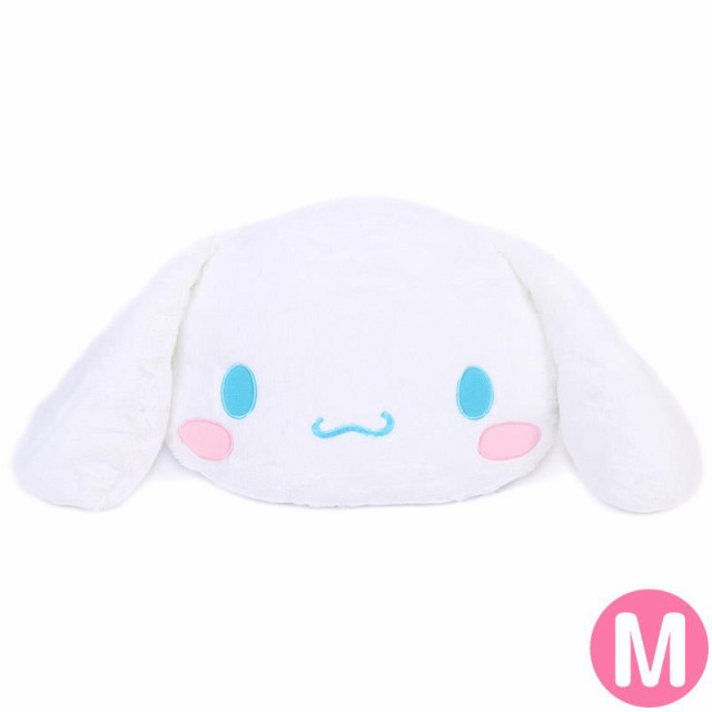 シナモロール フェイス形クッション M 可愛い SNS映え サンリオ sanrio キャラクターの通販は