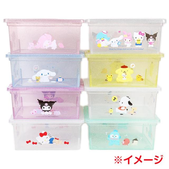 サンリオポムポムプリンスタッキングケースメモ4個セット