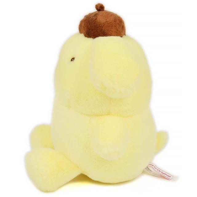 ポムポムプリン ぬいぐるみ M かわいい スタンダードぬいぐるみ