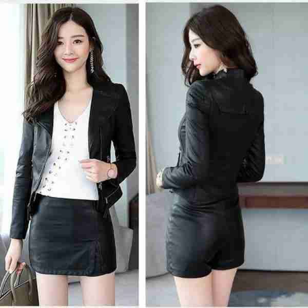 レディース レザージャケット レザーパンツ レザー上下セット  S?3XL 格好いい ワイルド フェイクレザーの通販は