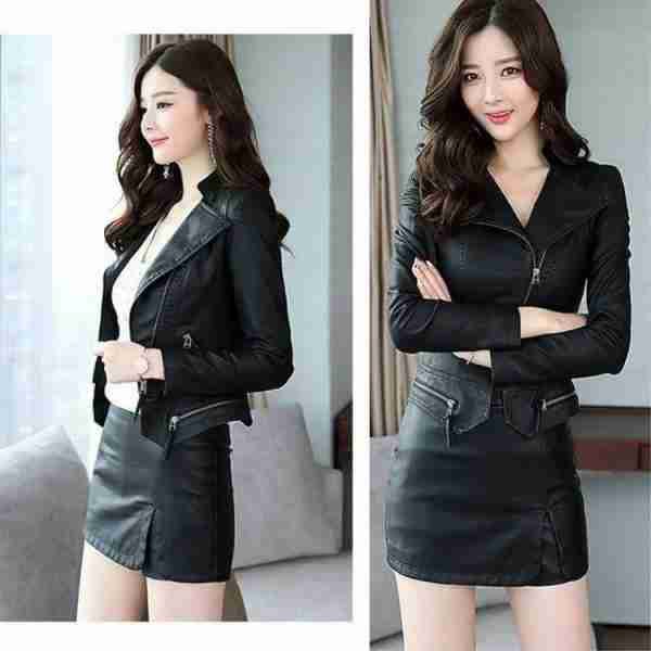 レディース レザージャケット レザーパンツ レザー上下セット  S?3XL 格好いい ワイルド フェイクレザーの通販は
