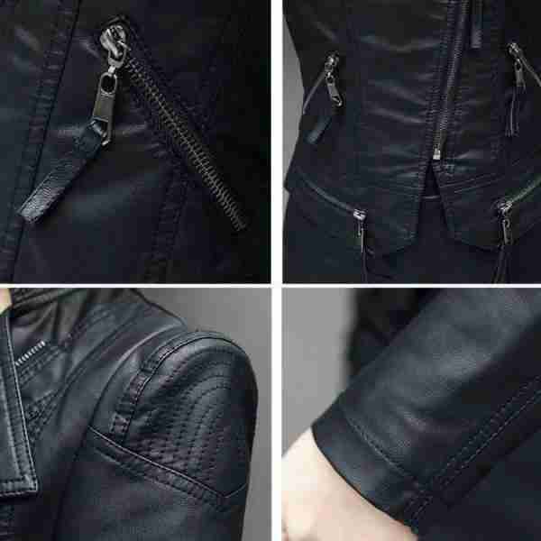 レディース レザージャケット レザーパンツ レザー上下セット  S?3XL 格好いい ワイルド フェイクレザーの通販は