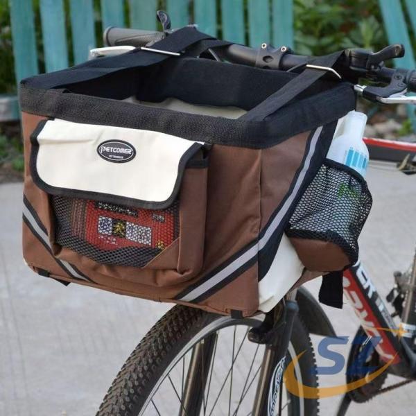 自転車用前カゴ ペットキャリーバッグ 折り畳み ペットキャリー バック シェンヘン 車載用ケージ キャリーバッグ 猫用 犬用 ペット用品 小型犬 小動物
