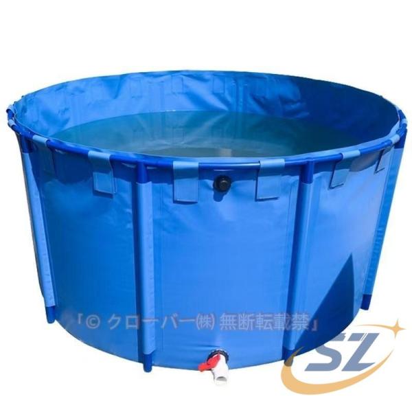 プール 大型 120cmx60cm/700L海産物養殖にも最適 大型水槽 養魚池 シェンヘン 水槽キットラウンド キャンバス 安全性確保 鯉の飼育に