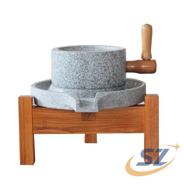 石臼 いしうす ひき臼 ひきうす 御影石 昔ながらの 石うす 製粉器 ミル 小麦 お茶 シェンヘン そば 米粉 手挽き穀物製粉機 重さ 20kg 手動 家庭用 使いやすい