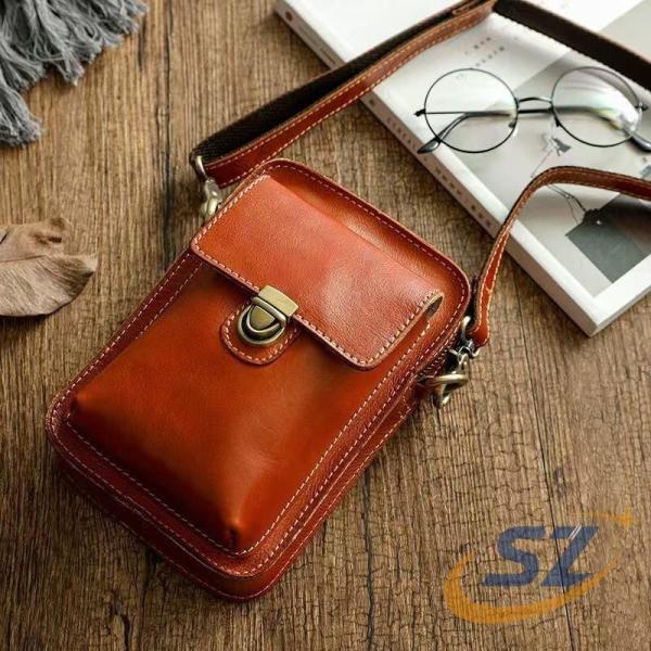 ショルダーバッグ メンズ 厚手 大容量 本革 ミニバッグ 小型 斜め掛けバッグ 牛革 シェンヘン レザーバッグ カバン 紳士用 自転車 敬老の日 プレゼント