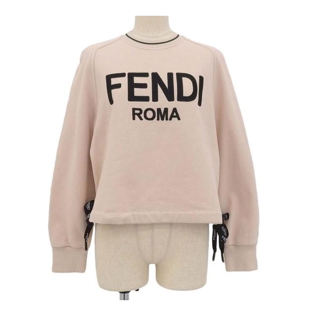フェンディ ロゴ トレーナー FS7102S AC6A レディース ピンク FENDI  