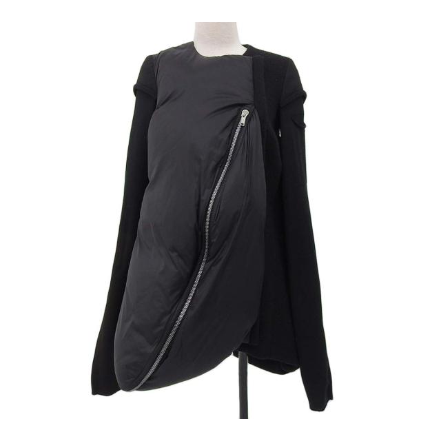 リックオウエンス Rick Owens 切替 コート RO17F7757 EOCOM8 レディース ブラック Rick Owens 中古 【アパレル・小物】の通販は