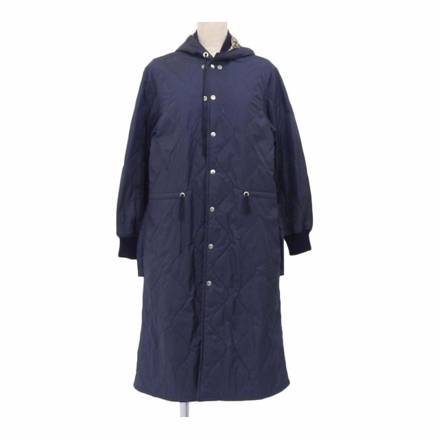 コムデギャルソン tricot COMME des GARCONS キルティングコート レディース ネイビー COMME des GARCONS 中古 【アパレル・小物】の通販は