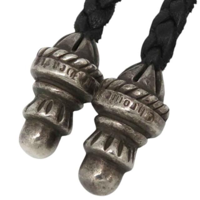クロムハーツ　スモールCHクロスレザーブレード（革紐なし） CHROME HEARTS クロムハーツ（原本無） スモール CH クロス
