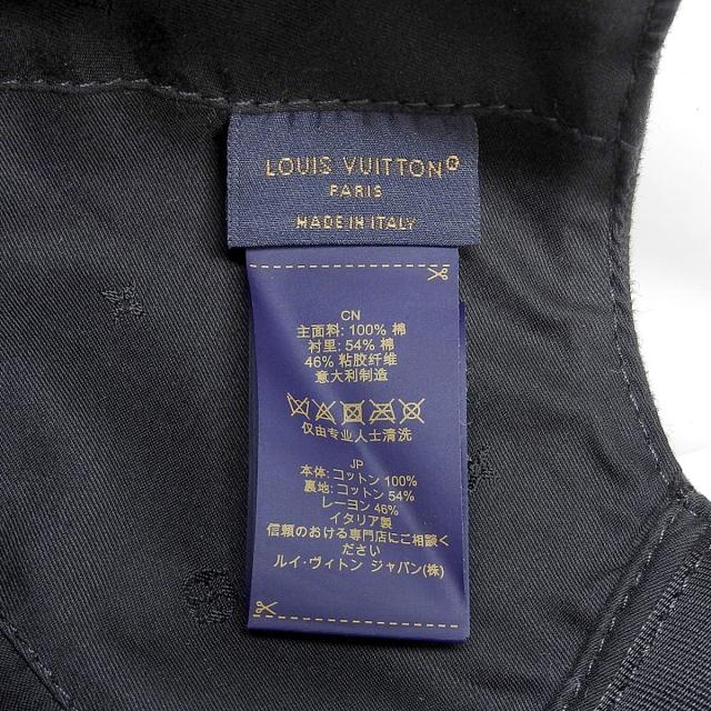 ルイヴィトン LV スマッシュ キャップ M7608L ユニセックス ブラック LOUIS VUITTON  【アパレル・小物】 帽子