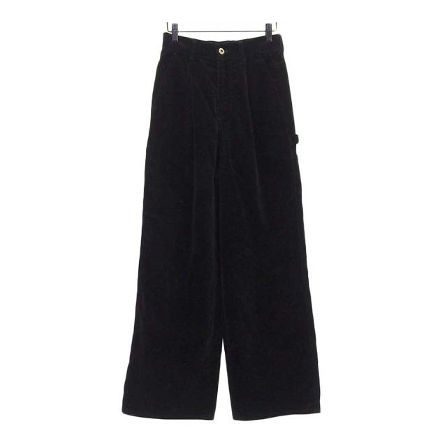 nest Robe ブラックリネン×レース ショートチャーチスモック nest Robe