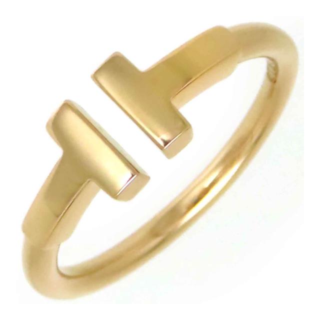 Tiffany＆Co. Tワイヤーリング K18 PG AU750