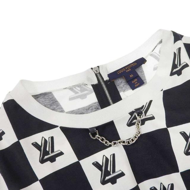 ルイヴィトン LVツイスト プリント バイマテリアル ドレス ワンピース ルイヴィトン LVツイスト プリント バイマテリアル ドレス