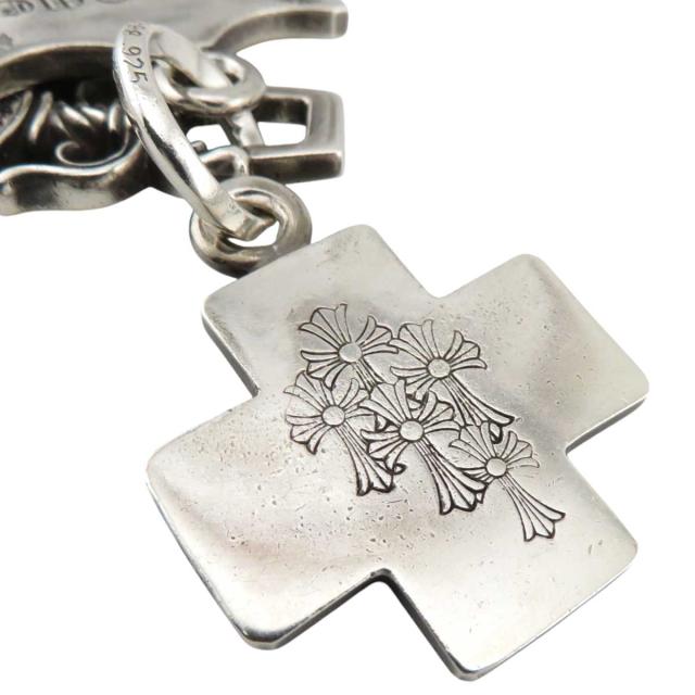 クロムハーツ 3トリンケッツ ペンダント SV925 オールド シルバー クロムハーツ 3トリンケッツ ペンダント SV925 オールド シルバー