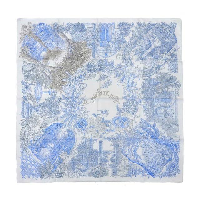 エルメス カレ 90 LE JARDIN DE LEILA レイラの庭 ユニセックス