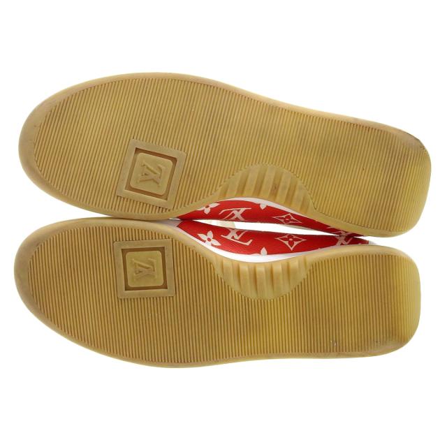 1/2 メンズファッション ルイヴィトン Supreme コラボ レザー