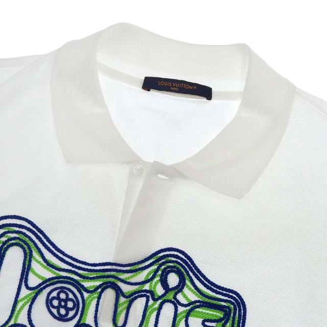 ルイヴィトン エンブロイダードコットンピケポロ ポロシャツ XL LOUIS