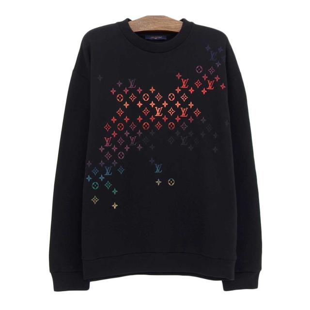 【希少モデル】 ルイヴィトン エンブロイダード スウェット トレーナー 23AW Louis Vuitton 23AW モノグラム エンブロイダード トレーナー LOUIS