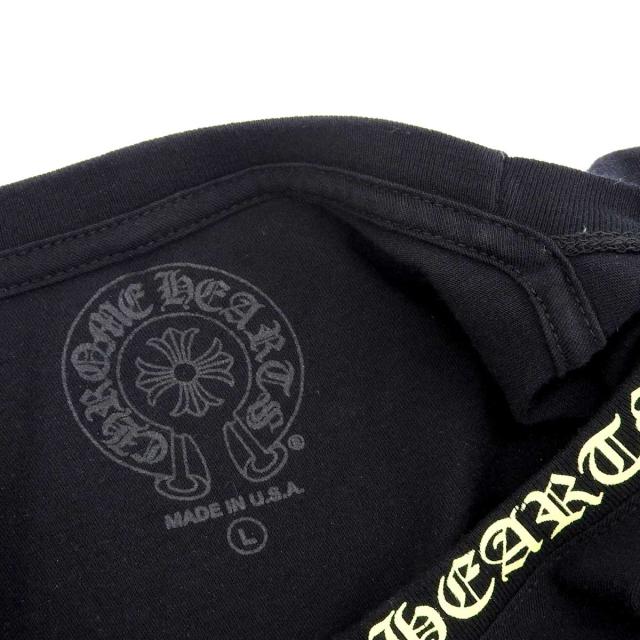 Chrome Hearts ネックロゴプリント ロングスリーブTシャツ Chrome Hearts ネックロゴプリント ロングスリーブTシャツ クロム