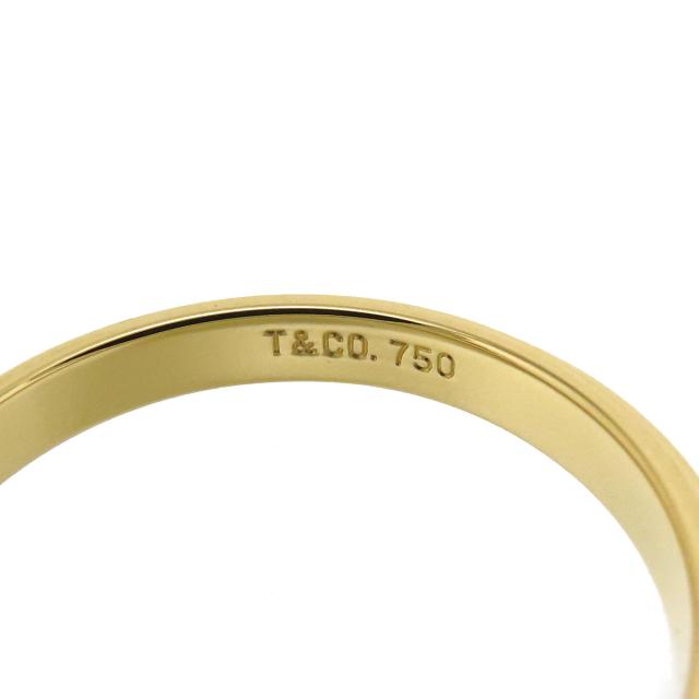 TIFFANY&Co.ティファニー K18YGミルグレインバンドリング 11.5