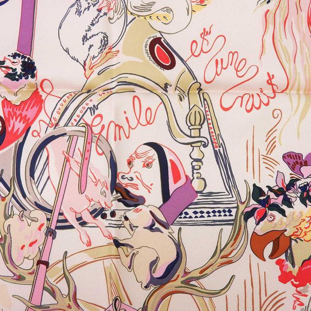 新品未開封エルメスカレ90 エミールの夜