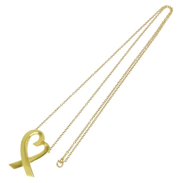 ティファニー ラビングハート ネックレス 750 (K18YG) レディース  