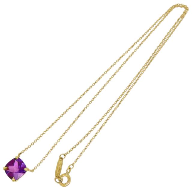 Tiffany & Co. スパークラーシトリン ネックレス K18YG ティファニー