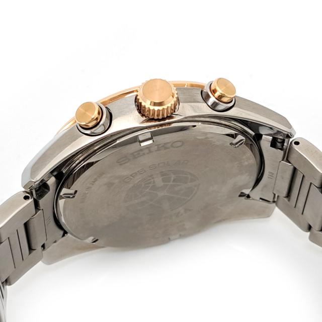 セイコー アストロン GINZA GPSソーラー SBXC062 ソーラー ステンレス  