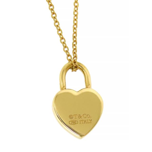 TIFFANY&Co. ハートロック ネックレス K18YG TIFFANY&Co. 【希少